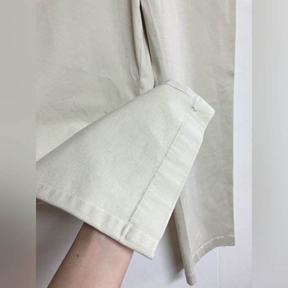 L.L. Bean classic fit trousers in off white/cream - Picture 4 of 6